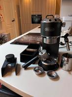 Delonghi Dedica Espressomachine, Witgoed en Apparatuur, Koffiezetapparaten, Espresso apparaat, Gemalen koffie, Zo goed als nieuw