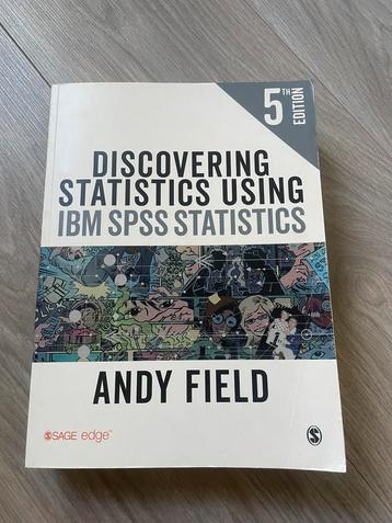 Discovering statistics using IBM SPSS Statistics -Andy Field beschikbaar voor biedingen