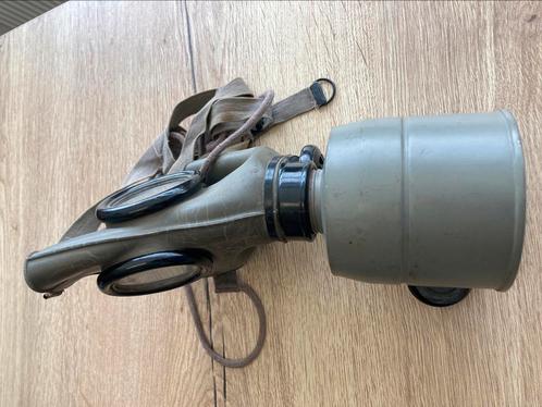 Gasmasker WO2 gebruikt in Nederland, Verzamelen, Militaria | Tweede Wereldoorlog, Overige soorten, Overige typen, Nederland, Ophalen of Verzenden