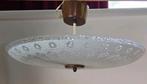 Vintage glazen paraplu lamp, Ophalen, Gebruikt
