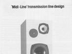 MIDI Line Transmission speaker onderdelen, Audio, Tv en Foto, Luidsprekers, Overige merken, Gebruikt, Ophalen of Verzenden, 60 tot 120 watt
