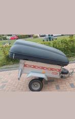 Bagagewagen / Aanhanger met dakkoffer, Ophalen