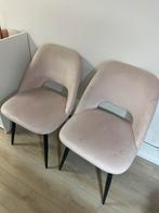 2 Roze eettafel stoelen, Ophalen, Zo goed als nieuw, Overige kleuren, Vier