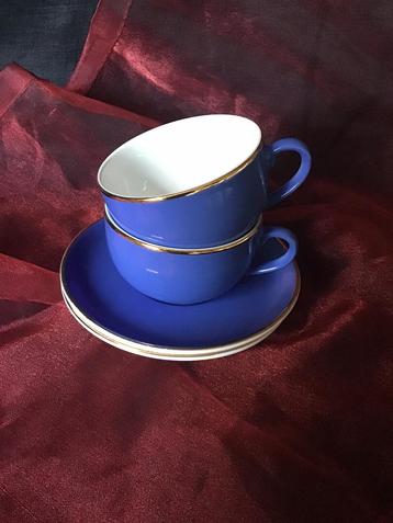 2 Kop en schotels van het merk Mitterteich Bavaria Duitsland beschikbaar voor biedingen