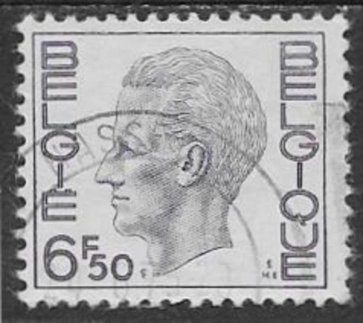 België 1974   Kon. Boudewijn   1796 zy, Postzegels en Munten, Postzegels | Europa | België, Gestempeld, Verzenden