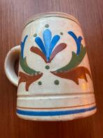 Antieke Goedewaagen Gouda Bierpul met Spreuk, Ophalen of Verzenden