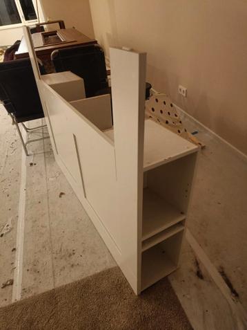 Brimnes hoofdbord Ikea bed 140 wit - afbeelding 2