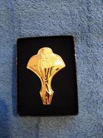 Star Trek Cardassian Emblem FRANKLIN MINT 925 Sterling Gold, Ophalen of Verzenden, Nieuw, Film, Beeldje, Replica of Model