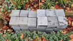 GRATIS tumblestones/klinkers grijs antraciet 15x15cm, Tuin en Terras, Ophalen, Gebruikt, Beton, Klinkers