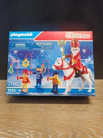 playmobil 5593 sinterklaas met paard en kinderen nieuw beschikbaar voor biedingen