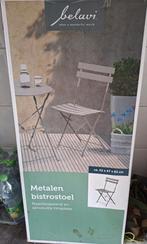 Bistrostoel klapstoelen balkonstoel metalstoel nieuw, Tuin en Terras, Ophalen, Nieuw, Metaal, Inklapbaar