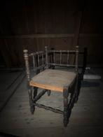 Antieke houten stoel, Huis en Inrichting, Stoelen, Ophalen, Gebruikt, Bruin, Eén
