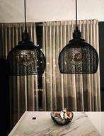 HangLamp. Zwart. 2x. Zgan., Ophalen of Verzenden, Zo goed als nieuw, Minder dan 50 cm