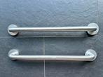 Wandbeugels | RVS | 45 cm | badkamer, WC, Ophalen of Verzenden, Zo goed als nieuw