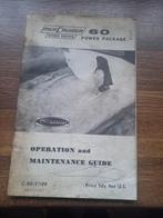 1965 Handleiding Mercury Mercruiser USA Inboardmotor, Ophalen of Verzenden