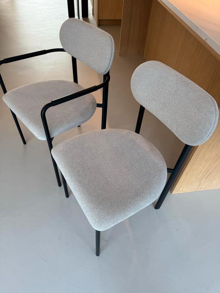 Studio Henk Stoelen - Nieuw!, Huis en Inrichting, Stoelen, Nieuw, Vier, Metaal, Wit, Ophalen