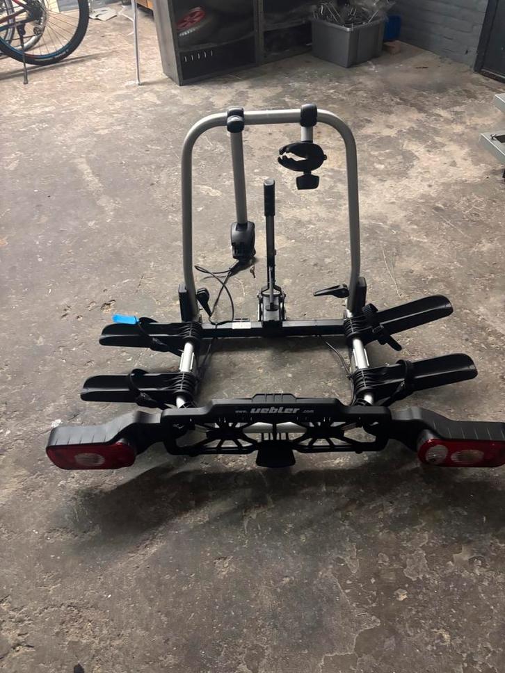 Uebler X21 Fietsendrager - 2 Fietsen, Auto diversen, Fietsendragers, Zo goed als nieuw, Trekhaakdrager, 2 fietsen, Brede banden