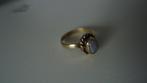 Heel oud ringetje met maansteentje maat 16, Sieraden, Tassen en Uiterlijk, Ringen, Overige materialen, Ophalen of Verzenden, Dame