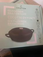 gietijzeren braadpan (NIEUW), Huis en Inrichting, Keuken | Potten en Pannen, Ophalen of Verzenden, Nieuw, Gietijzer, Koekenpan of Braadpan
