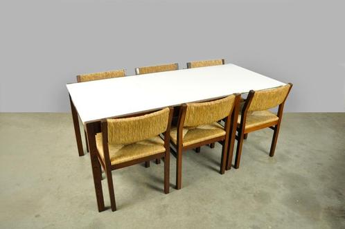 🟡 PASTOE / eettafel “Japanse Serie” / Cees Braakman / 1970s, Huis en Inrichting, Tafels | Eettafels, Gebruikt, 50 tot 100 cm