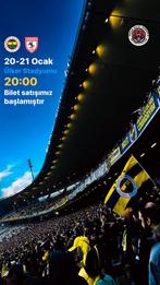 Fenerbahce - Samsunspor wedstrijd tickets, Tickets en Kaartjes, Sport | Voetbal