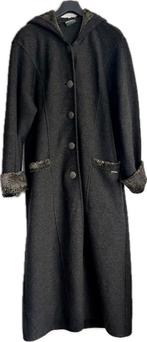 Geiger lange wol antraciet cardigan jas t/m maat 50, Kleding | Dames, Jassen | Winter, Ophalen of Verzenden, Zo goed als nieuw