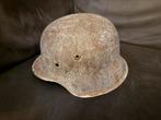 Originele Duitse M42 Stahlhelm WOII, Verzamelen, Ophalen of Verzenden, Landmacht, Duitsland, Helm of Baret
