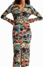 DESIGUAL jurk: TAPESTRY MIDI-JURK M. CHRISTIAN LACROIX, XL, Ophalen, Overige kleuren, Maat 46/48 (XL) of groter, Zo goed als nieuw