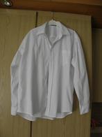 Goedkoop soepel wit katoenen overhemd BODYZONE mt L goed, Wit, Ophalen of Verzenden, Gedragen, Bodyzone
