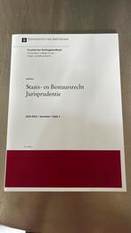 Staats- en Bestuursrecht jurisprudentie, Computers en Software, Besturingssoftware, Ophalen of Verzenden, Nieuw