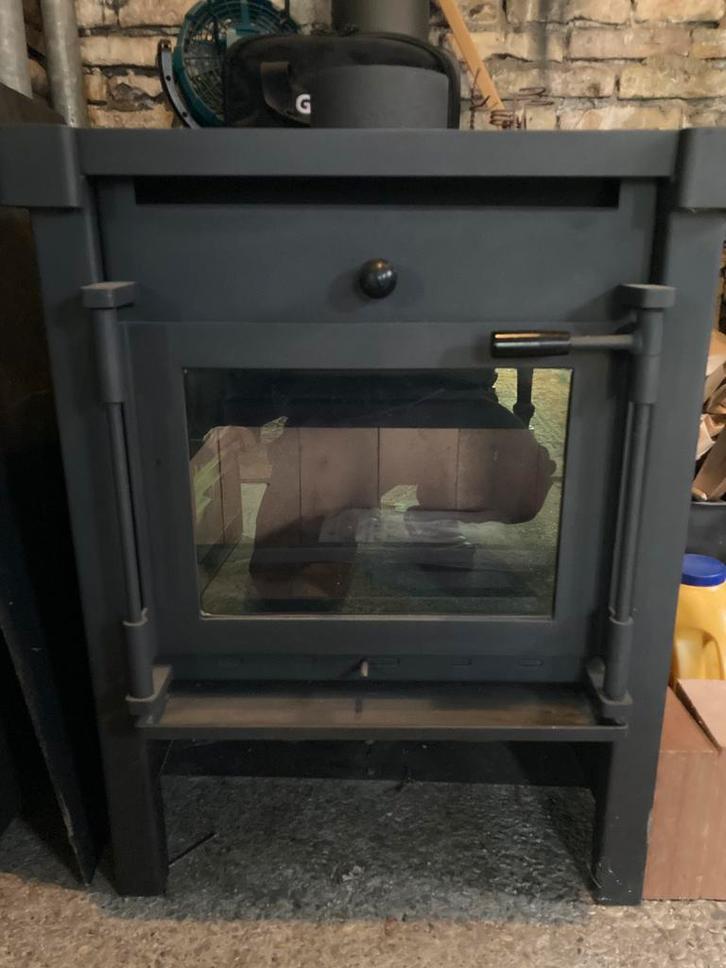 Janus 9 houtkachel, Huis en Inrichting, Kachels, Gebruikt, Vrijstaand, Houtkachel, Hout, Ophalen