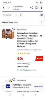 Zgan fantasy forts megaset., Hobby en Vrije tijd, Knutselen, Ophalen of Verzenden, Zo goed als nieuw