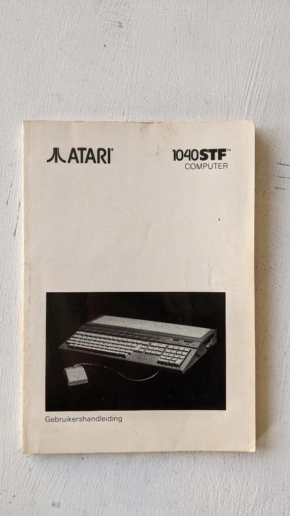 Atari 1040STF handleiding, Spelcomputers en Games, Games | Atari, Gebruikt, Atari 2600, Overige genres, 1 speler, Vanaf 3 jaar