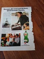 Advertentie van Claeryn  jenever  sleepboot 1978, Ophalen of Verzenden, Zo goed als nieuw, Overige typen