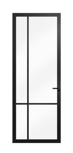 Binnendeur Berkvens Verdi Light 704 glas, Ophalen, 80 tot 100 cm, 215 cm of meer, Binnendeur