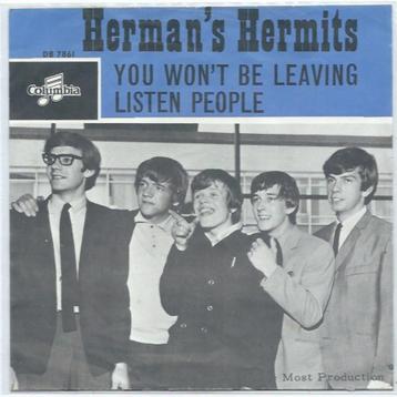 Herman's Hermits- You won't be Leaving..Prachtstaat!!! beschikbaar voor biedingen