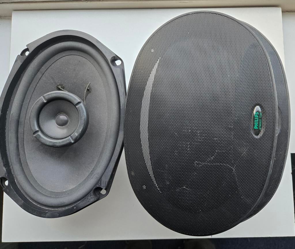 Philips GTM6920 120W Speakers - Klassiekers!, Auto diversen, Autospeakers, Gebruikt, Ophalen