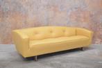 UNIEKE Nieuwbeklede gele leren Montis Riva design bank, Montis, Design, Montis, Driepersoons