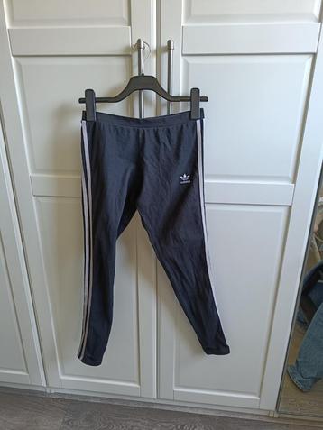 Adidas 3 strips zwart sportlegging broek dames maat 38 beschikbaar voor biedingen
