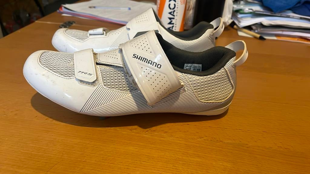 Triatlon Fietsschoenen - Shimano TR5, Ophalen of Verzenden, Zo goed als nieuw, Schoenen
