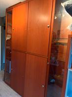 Zeer groot Hulstra wandmeubel met aparte TV kast, Huis en Inrichting, Kasten | Wandmeubels, Ophalen, Gebruikt, Met deur(en), 200 tot 250 cm