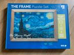 Puzzel van Gogh in lijst - nieuw - kado, Ophalen of Verzenden, 500 t/m 1500 stukjes, Zo goed als nieuw