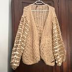 Nieuw ibiza vest met bling 1mt t/m 46 LAATSTE, Ophalen, Nieuw, Maat 46/48 (XL) of groter, Beige