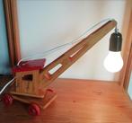Vintage Retro hijskraan jaren 60 tafellamp bureaulamp, Huis en Inrichting, Lampen | Tafellampen, Minder dan 50 cm, Gebruikt, Vintage