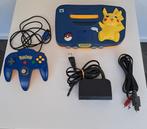 ZGAN | Pokémon Pikachu Nintendo 64 | N64 | PAL | Refurbished, Spelcomputers en Games, Met 1 controller, Ophalen of Verzenden, Zo goed als nieuw