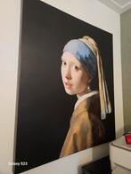 Canvas meisje met de parel, Huis en Inrichting, Woonaccessoires | Schilderijen, Tekeningen en Foto's, Ophalen, Zo goed als nieuw