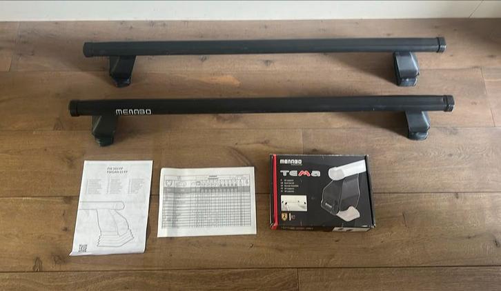 Menabo Dakdragerset - Geschikt voor diverse auto's, Auto diversen, Dakdragers, Gebruikt, Ophalen