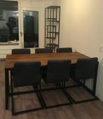 6 eetkamerstoelen, evt incl tafels, Huis en Inrichting, Ophalen, Overige materialen, Indutrieel, Zo goed als nieuw