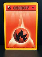 Fire Energy #128, 1ste Edition Gym Heroes, NM, EN, Ophalen of Verzenden, Zo goed als nieuw, Losse kaart