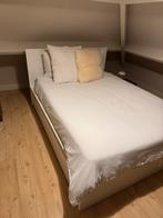 Bed 140 x 200 cm wit IKEA, Huis en Inrichting, Slaapkamer | Bedden, Ophalen, Gebruikt, Wit, 140 cm